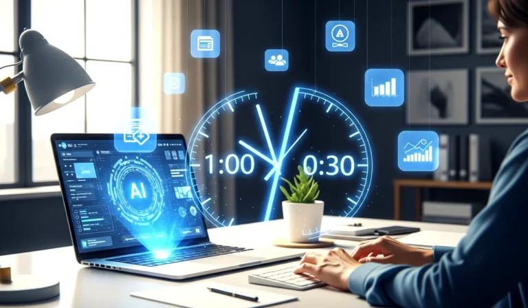 How to Cut 1 Hour of Work into 30 Minutes Using AI Productivity Tools